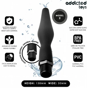 ADDICTED TOYS - NETTOYEUR ANAL AVEC ADAPTATEUR UNIVERSEL MODÃLE 2